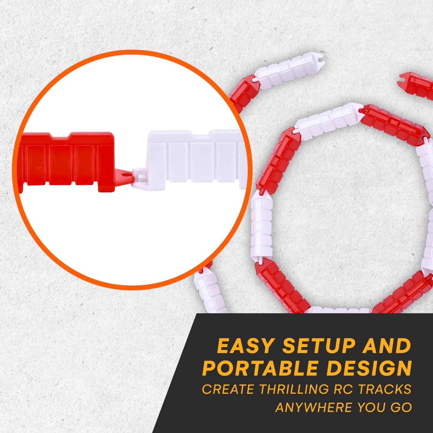 50 Piece DIY Drift Track