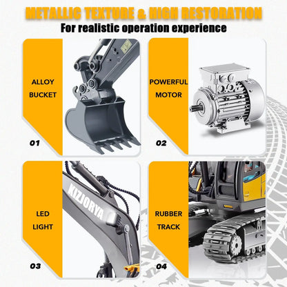 Heavy-Duty Remote Control Excavator